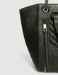 Khaki Cabas-Tasche 1440 Leder Kroko-Effekt Größe M Damen-7