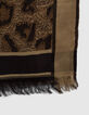 Fular tejido jacquard leopardo mujer-3