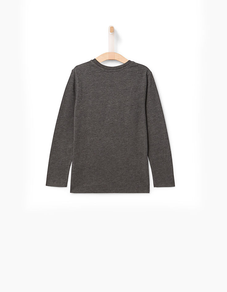Tee-shirt chiné garçon-3 Tee-shirt chiné garçon-3