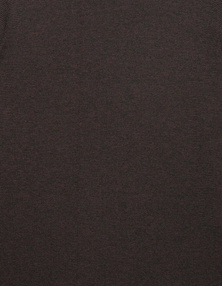 Jersey ciruela punto mouliné hombre-7 Jersey ciruela punto mouliné hombre-7