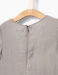 Girls’ grey flowing dress, placed embroidery-7