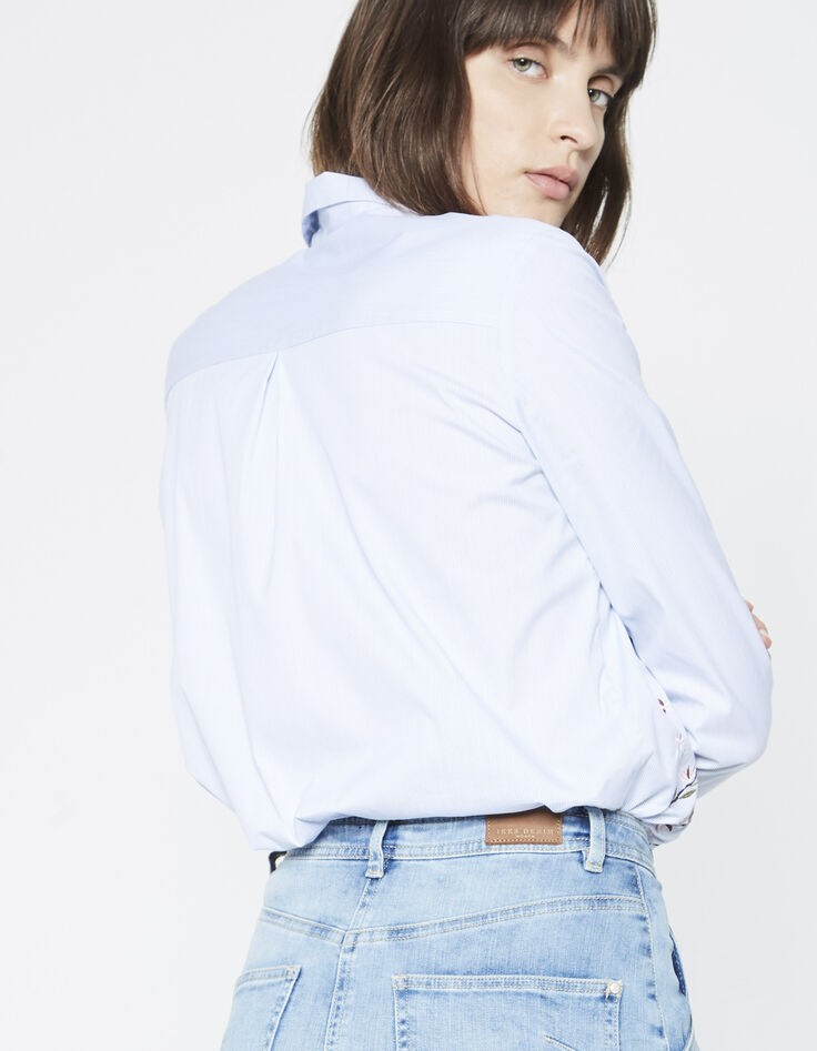 Chemise brodée femme-3