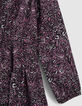 Roze jurk LENZING™ ECOVERO™ paisleyprint meisjes-5