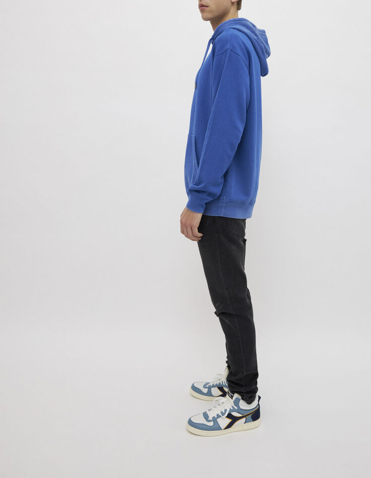 Men’s electric blue hoodie-6