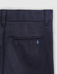Pantalon marine maille garçon-8