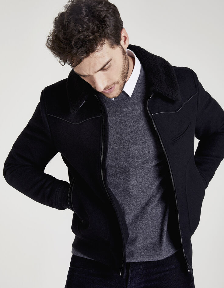 Men's wool jacket-1