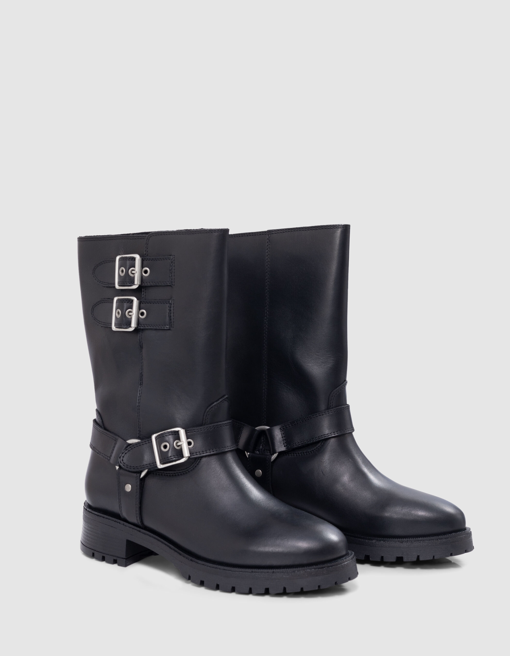 Biker boots femme sales