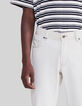 Kreideweißes SLIM-Herrenjeans WATERLESS Jimi-4