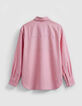 Chemise rose tencel Femme-6