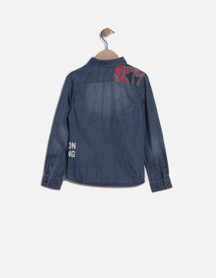 Chemise en jean garçon-2