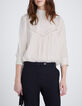 Blusa color crudo jacquard rock mujer-2