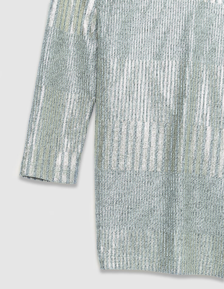 Women's rib knit tee with fixed back knot-9