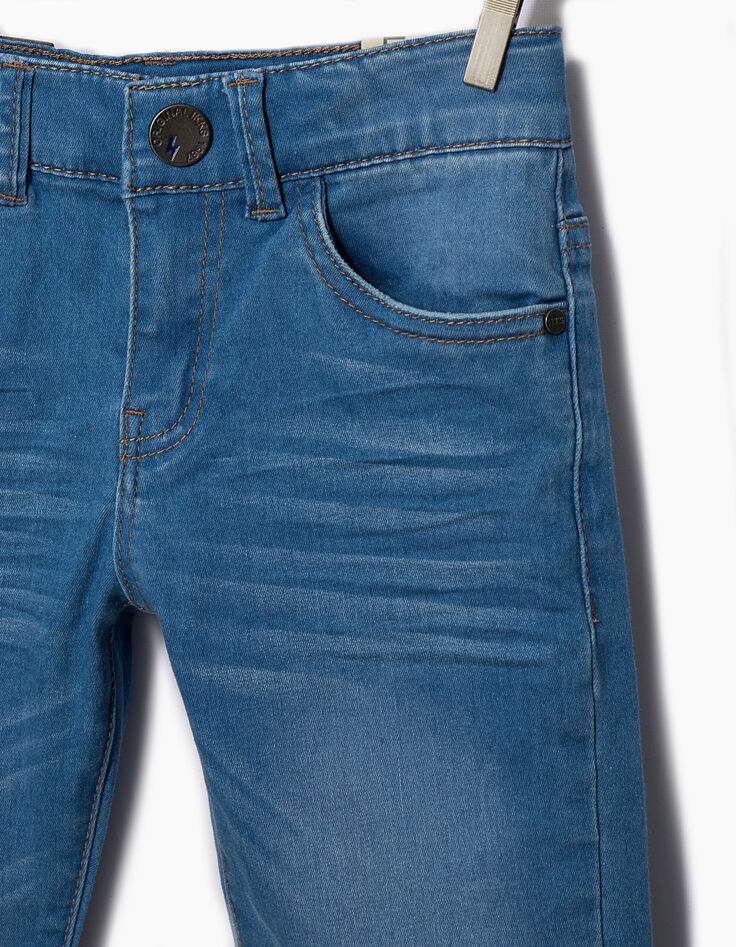 Jean slim faded blue garçon -3