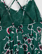 Vestido largo negro maxi flores tirantes finos mujer-5