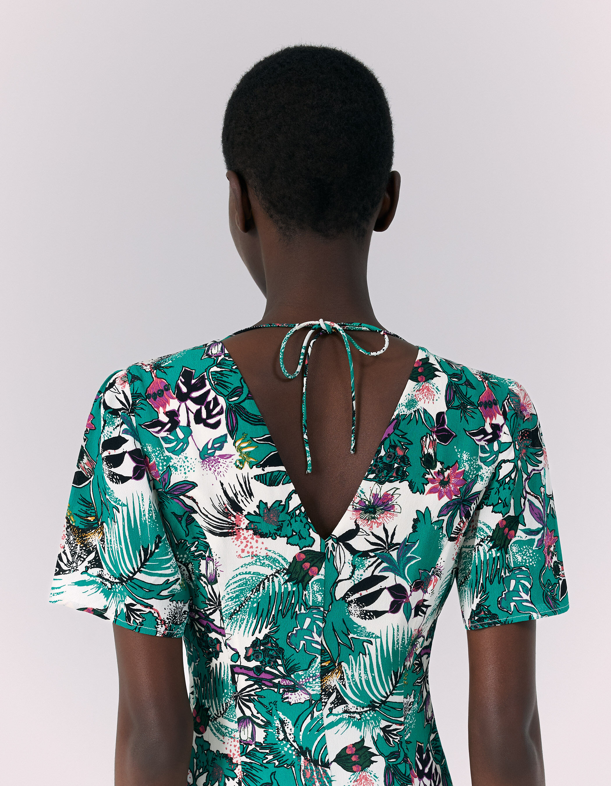 Ikks robe sales longue verte