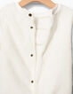 Baby girls’ ecru dress-4