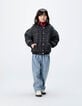 Cazadora negra tweed niña-1 Cazadora negra tweed niña-1