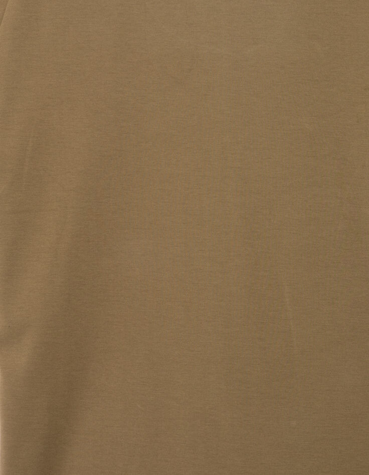Men’s beige ABSOLUTE DRY T-shirt with logo detail-6