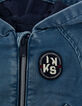 Veste en jean bleu broderie dos b&eacute;b&eacute; gar&ccedil;on-4