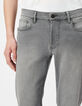 Jean slim gris POWER STRETCH Ziggy Homme-4