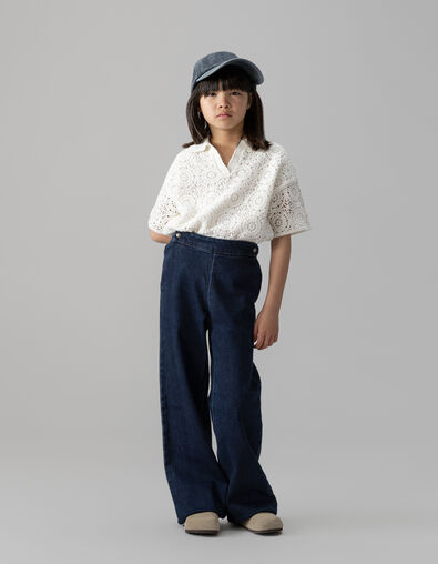 Jean LARGE brut ultra-résistant esprit pont fille - IKKS