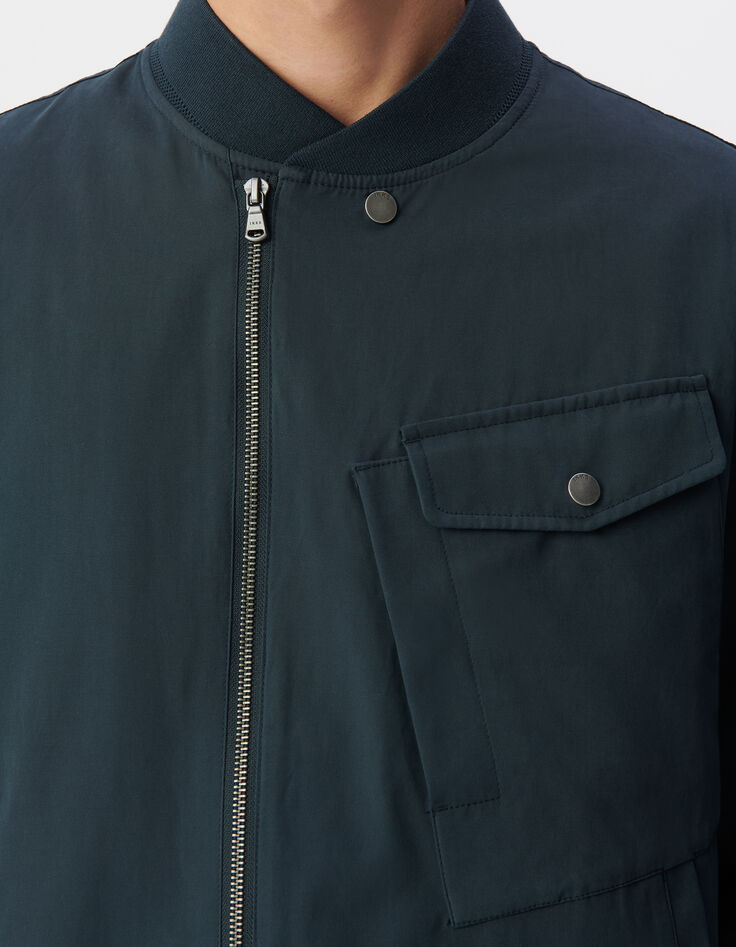 Bomber tinta nailon terciopelo hombre-5 Bomber tinta nailon terciopelo hombre-5