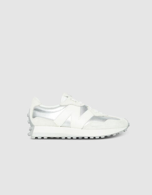 Women’s silver NEW BALANCE 327 trainers - IKKS
