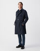 Herren-Trenchcoat, marineblau, Nylon, WATERPROOF-2