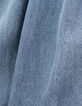 Blaues Mädchenjeanskleid mit Rüschen-10