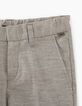 Bermudas de traje gris jaspeado ni&ntilde;o -3