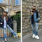 Gender Free-Indigo REGULAR jeans WATERLESS Uniseks - IKKS image number 9