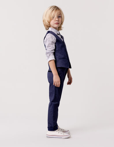 Pantalon de costume cérémonie marine garçon - IKKS