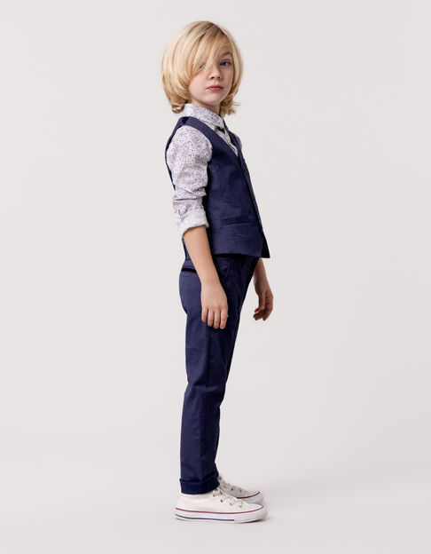 Pantalon de costume cérémonie marine garçon - IKKS