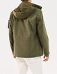 Men’s khaki multi-pocket safari jacket-5