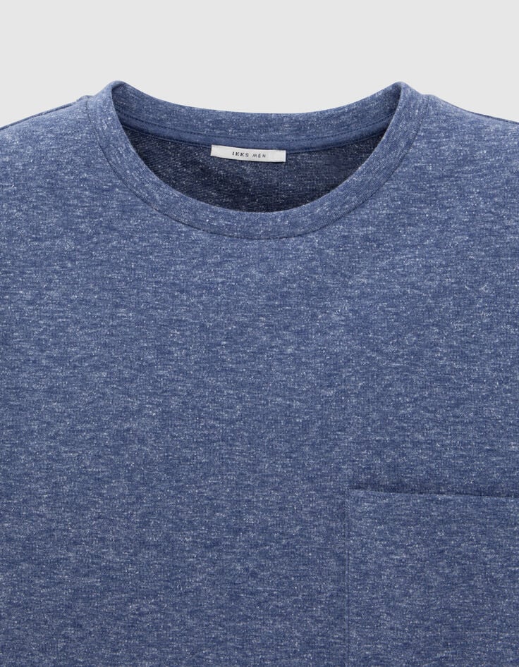 T-shirt cobalt effet faux-uni Homme-7 T-shirt cobalt effet faux-uni Homme-7