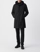 Parka noire parementure amovible Homme-2