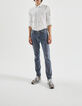 Vaquero SLIM glaciar Nils IKKS BETTER Hombre-6