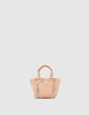 Women&rsquo;s nude colour PASTEL NANO 1440 bag-1