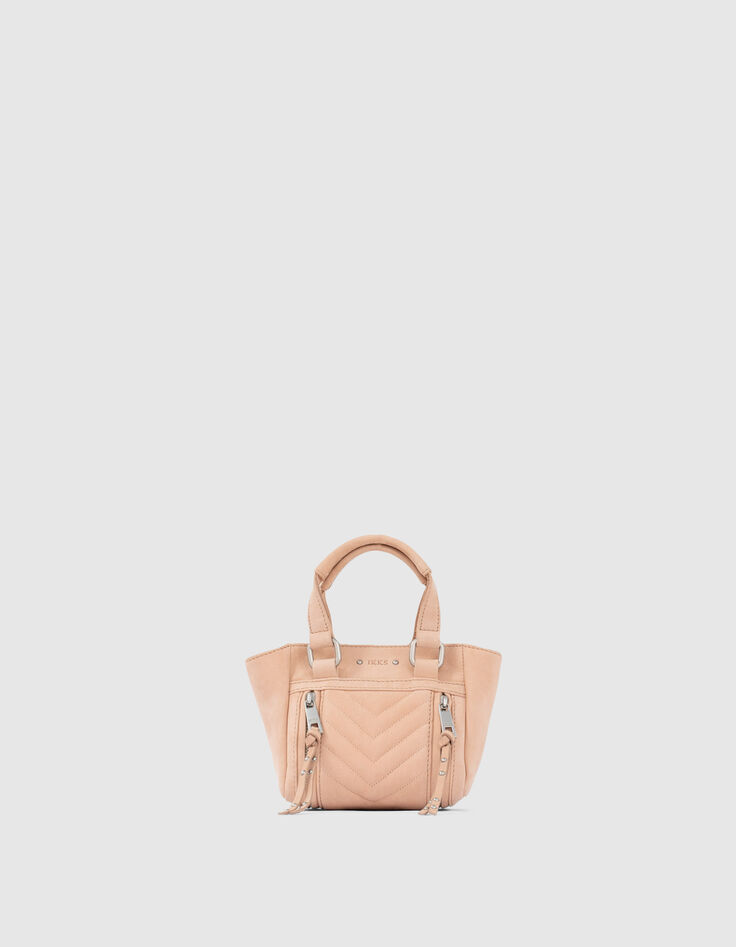 Women&rsquo;s nude colour PASTEL NANO 1440 bag-1