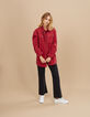 Sobrecamisa rosa palo de pana fina I.Code-5