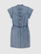 Women's LYOCELL&reg; button-down denim dress-6