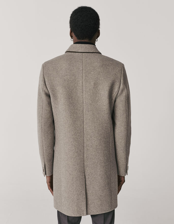 Men’s mink mid-length coat - IKKS