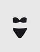 Zwarte bikini in kant meisjes-2