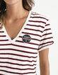 I.Code off-white striped sailor T-shirt-4