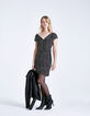 Robe imprimé animalier "black & white" Femme-6