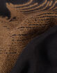 Foulard camel jacquard têtes de mort écrues Femme-6
