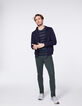 Engels groene SLIM fit chino broek Heren-6