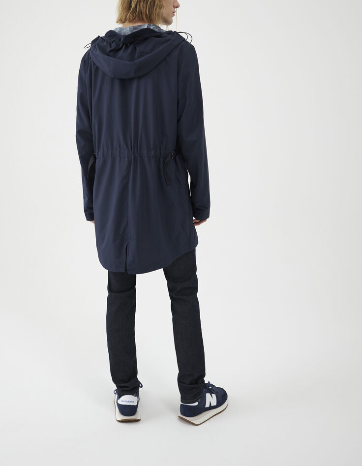 Parka marine toile parachute COOLMAX® Homme-3