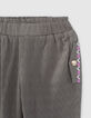 Baby girls’ LENZING™ ECOVERO™ jacquard embroidery trousers-2