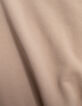 Sweat beige logo embossé et motifs rayures garçon-8